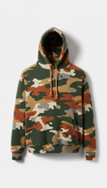 Camo Hoody with Signature Print