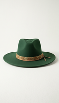 Felted Wool Western Hat